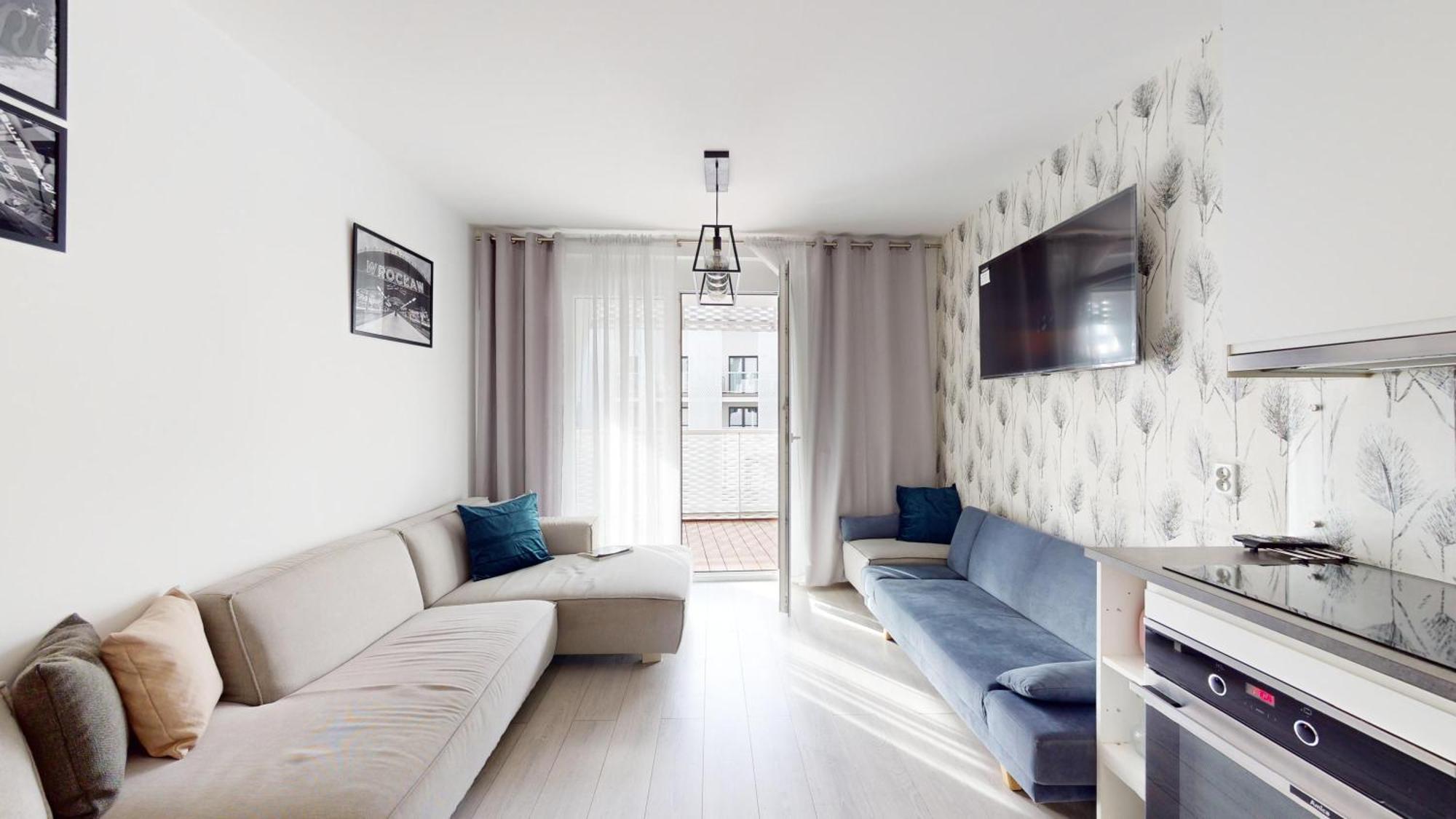 Family House By The River Odra -Panoramic Terrace - 3Room Apartment With 2 Separate Bedrooms And 2 Balconies By Wroapart-Pl- Perfect For Family & Business Stays Wroclaw Dış mekan fotoğraf