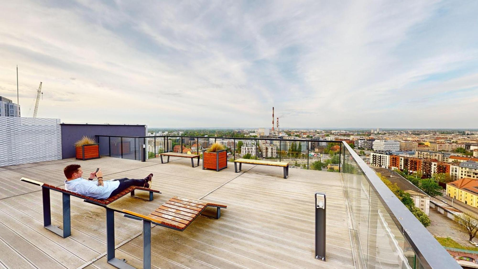 Family House By The River Odra -Panoramic Terrace - 3Room Apartment With 2 Separate Bedrooms And 2 Balconies By Wroapart-Pl- Perfect For Family & Business Stays Wroclaw Dış mekan fotoğraf